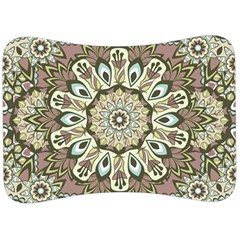 Seamless Pattern Abstract Mandala Velour Seat Head Rest Cushion by Pakrebo