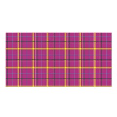 Plaid Tartan Background Wallpaper Satin Shawl by Pakrebo