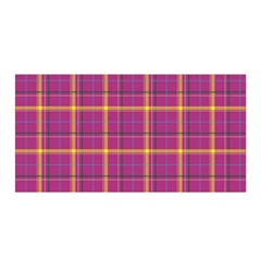 Plaid Tartan Background Wallpaper Satin Wrap by Pakrebo