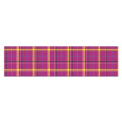 Plaid Tartan Background Wallpaper Satin Scarf (oblong) by Pakrebo