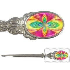 Color Abstract Form Ellipse Bokeh Letter Opener by Pakrebo