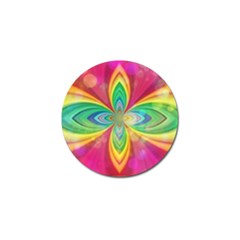 Color Abstract Form Ellipse Bokeh Golf Ball Marker by Pakrebo