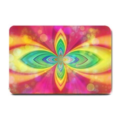 Color Abstract Form Ellipse Bokeh Small Doormat  by Pakrebo