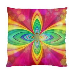 Color Abstract Form Ellipse Bokeh Standard Cushion Case (two Sides) by Pakrebo