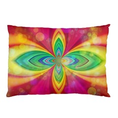 Color Abstract Form Ellipse Bokeh Pillow Case by Pakrebo