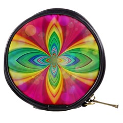 Color Abstract Form Ellipse Bokeh Mini Makeup Bag by Pakrebo