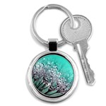 Dandelion Seeds Flower Nature Key Chains (Round)  Front