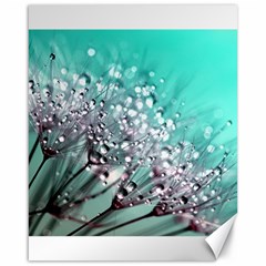 Dandelion Seeds Flower Nature Canvas 16  X 20  by Pakrebo