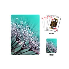 Dandelion Seeds Flower Nature Playing Cards (mini) by Pakrebo