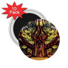 Tree Monster Maestro Landscape 2 25  Magnets (10 Pack)  by Pakrebo