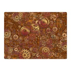 Gears Cogs Industrial Machinery Double Sided Flano Blanket (mini)  by Pakrebo