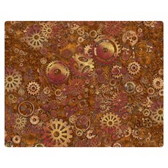 Gears Cogs Industrial Machinery Double Sided Flano Blanket (medium)  by Pakrebo