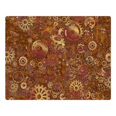 Gears Cogs Industrial Machinery Double Sided Flano Blanket (large)  by Pakrebo