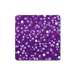 Textile Cross Pattern Square Square Magnet by Pakrebo