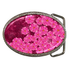 Cherry Blossoms Floral Design Belt Buckles by Pakrebo