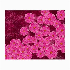 Cherry Blossoms Floral Design Small Glasses Cloth by Pakrebo