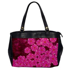 Cherry Blossoms Floral Design Oversize Office Handbag by Pakrebo