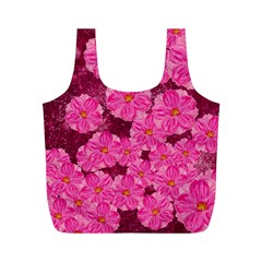 Cherry Blossoms Floral Design Full Print Recycle Bag (m) by Pakrebo