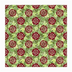 Seamless Pattern Leaf The Pentagon Medium Glasses Cloth by Pakrebo