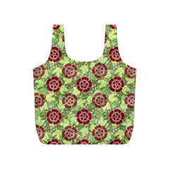 Seamless Pattern Leaf The Pentagon Full Print Recycle Bag (s) by Pakrebo