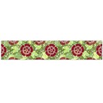 Seamless Pattern Leaf The Pentagon Large Flano Scarf  Front