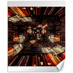 Library Tunnel Books Stacks Canvas 11  x 14  10.95 x13.48  Canvas - 1