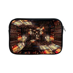 Library Tunnel Books Stacks Apple Ipad Mini Zipper Cases by Pakrebo