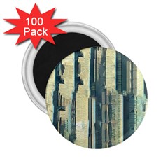 Illustrations Texture Abstract Buildings 2 25  Magnets (100 Pack)  by Pakrebo