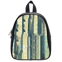 Illustrations Texture Abstract Buildings School Bag (small) by Pakrebo