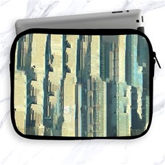 Illustrations Texture Abstract Buildings Apple Ipad 2/3/4 Zipper Cases by Pakrebo