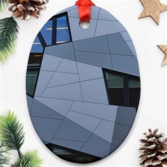 Abstract Modern Pattern Design Ornament (oval) by Pakrebo