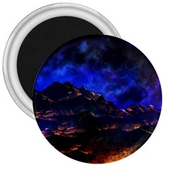 Landscape Sci Fi Alien World 3  Magnets by Pakrebo