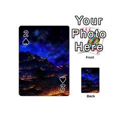 Landscape Sci Fi Alien World Playing Cards 54 (mini) by Pakrebo