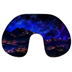 Landscape Sci Fi Alien World Travel Neck Pillows by Pakrebo