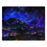 Landscape Sci Fi Alien World Double Sided Flano Blanket (Large)  80 x60  Blanket Front