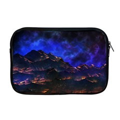 Landscape Sci Fi Alien World Apple Macbook Pro 17  Zipper Case by Pakrebo