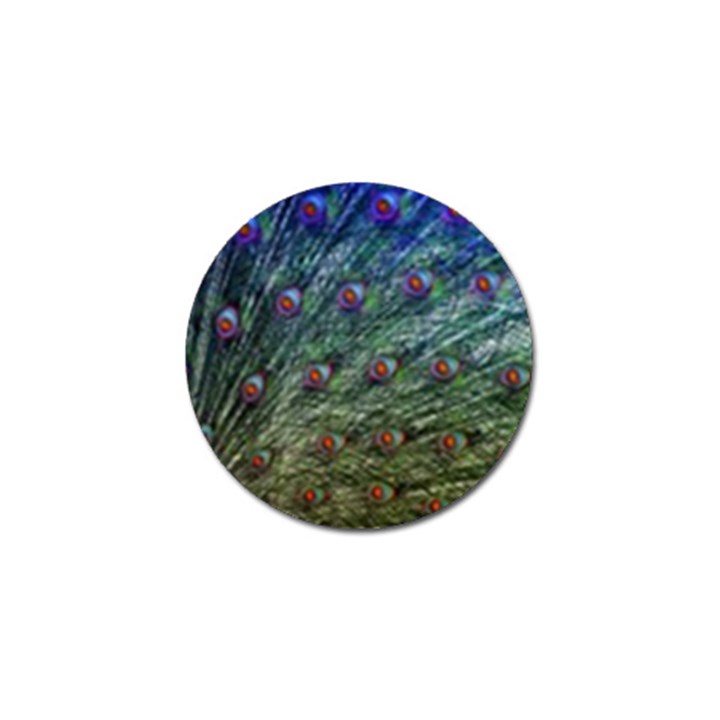 Peacock Feathers Colorful Feather Golf Ball Marker (10 pack)