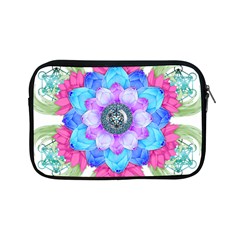 Lotus Flower Bird Metatron S Cube Apple Ipad Mini Zipper Cases by Pakrebo