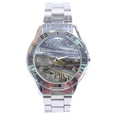 Ohio Supreme Court View Stainless Steel Analogue Watch by Riverwoman