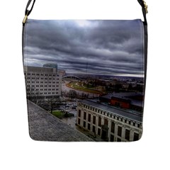 Ohio Supreme Court View Flap Closure Messenger Bag (l) by Riverwoman