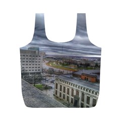 Ohio Supreme Court View Full Print Recycle Bag (m) by Riverwoman