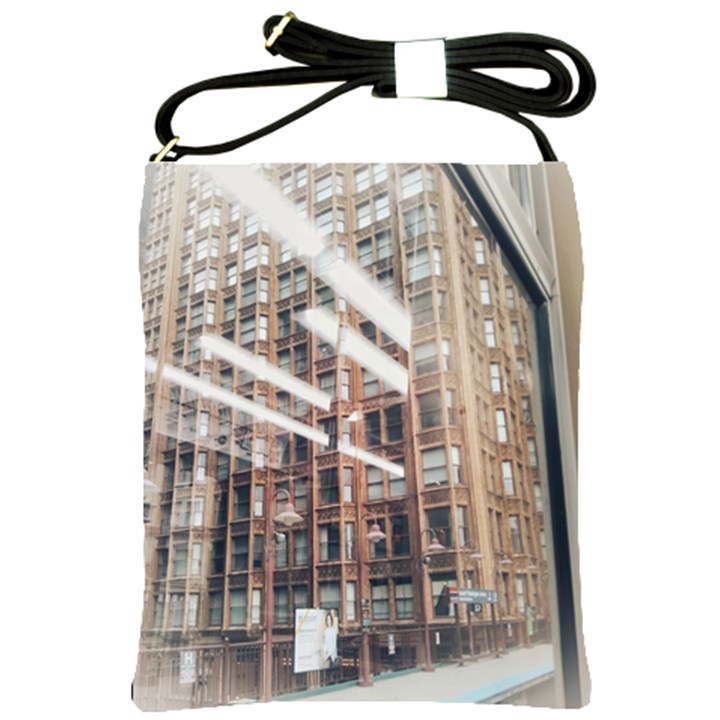 Chicago L Morning Commute Shoulder Sling Bag