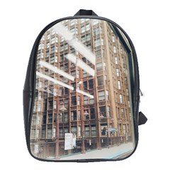 Chicago L Morning Commute School Bag (XL)