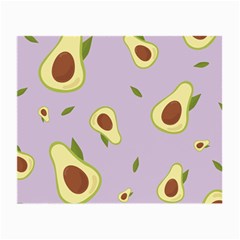 Avocado Green With Pastel Violet Background2 Avocado Pastel Light Violet Small Glasses Cloth (2-side) by genx