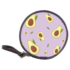 Avocado Green With Pastel Violet Background2 Avocado Pastel Light Violet Classic 20-cd Wallets by genx