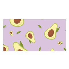 Avocado Green With Pastel Violet Background2 Avocado Pastel Light Violet Satin Shawl by genx