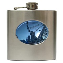 Navy Pier Chicago Hip Flask (6 Oz) by Riverwoman