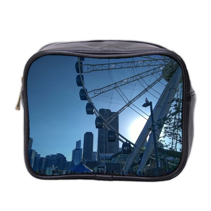 Navy Pier Chicago Mini Toiletries Bag (Two Sides)