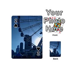 Navy Pier Chicago Playing Cards 54 (mini) by Riverwoman