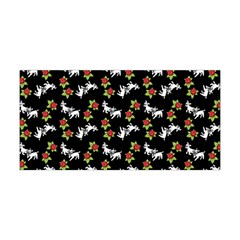 Lamb Pattern Black Yoga Headband by snowwhitegirl